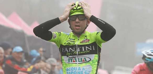 Vainqueur sur le récent Tour d'Italie, Santambrogio n'est pas passé au travers des mailles du filet - Photo Vini Fantini
