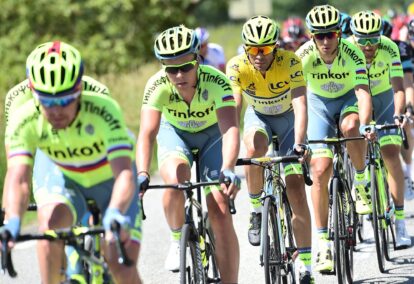 Contador redécouvre les joies du maillot jaune