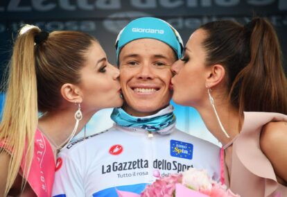 Lopez, en position d’artilleur