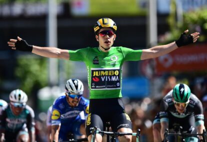 Van Aert, si fort